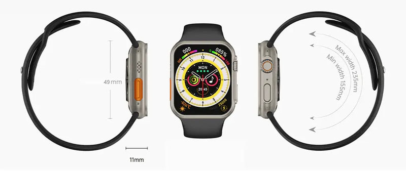 RELOJ INTELIGENTE - TEN UN MINI CELULAR EN TU MUÑECA + FUNCIONES EXCLUSIVAS DE CONTROL DE SALUD